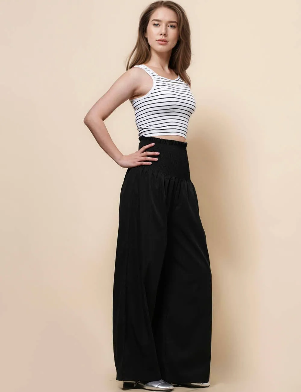 The Janea Black Pants (S-2X)