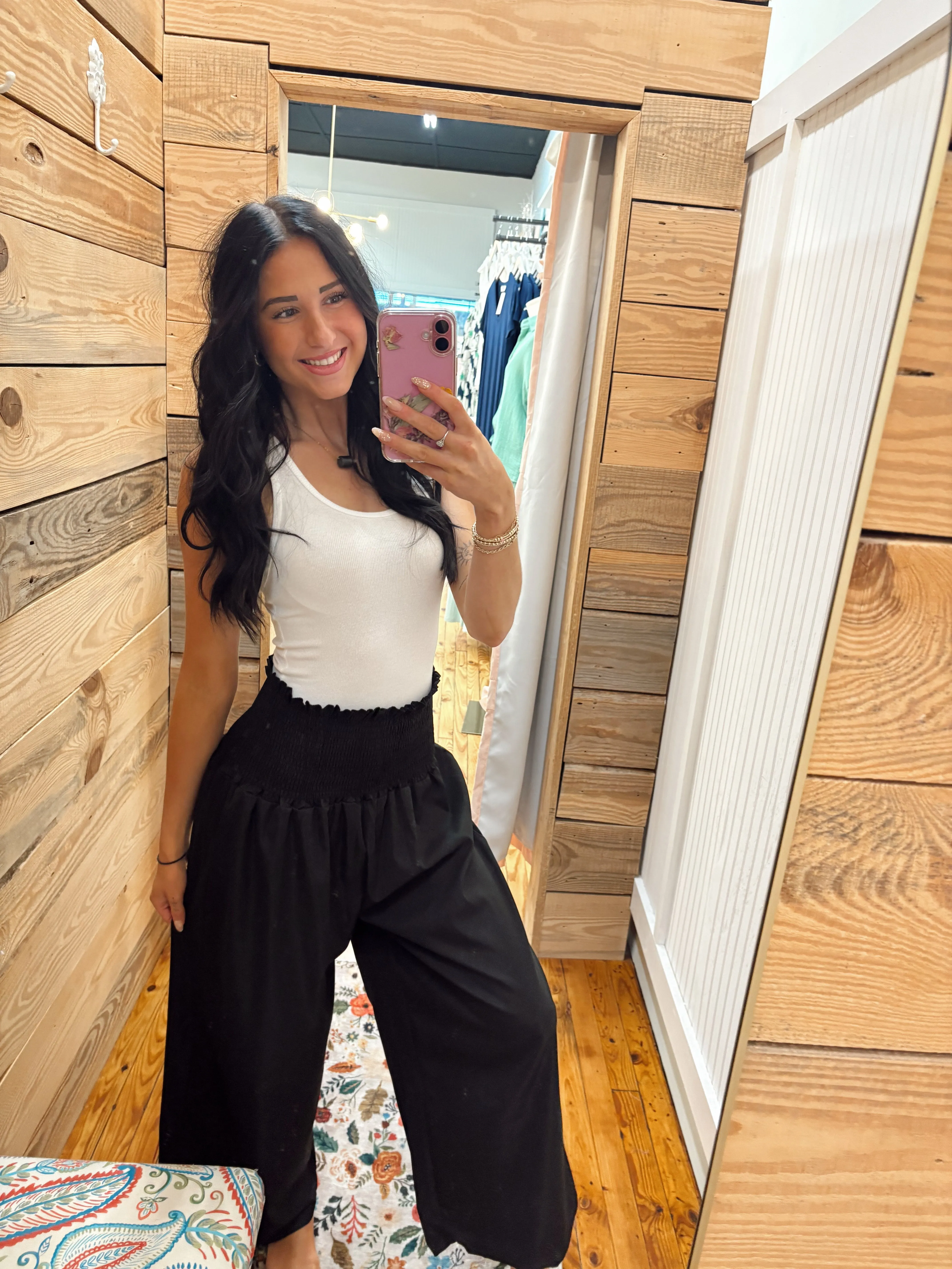 The Janea Black Pants (S-2X)