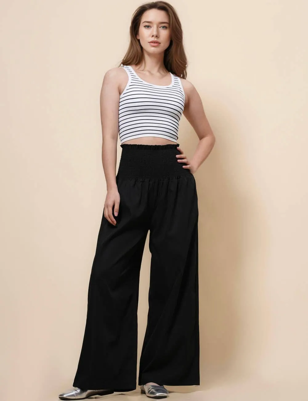 The Janea Black Pants (S-2X)
