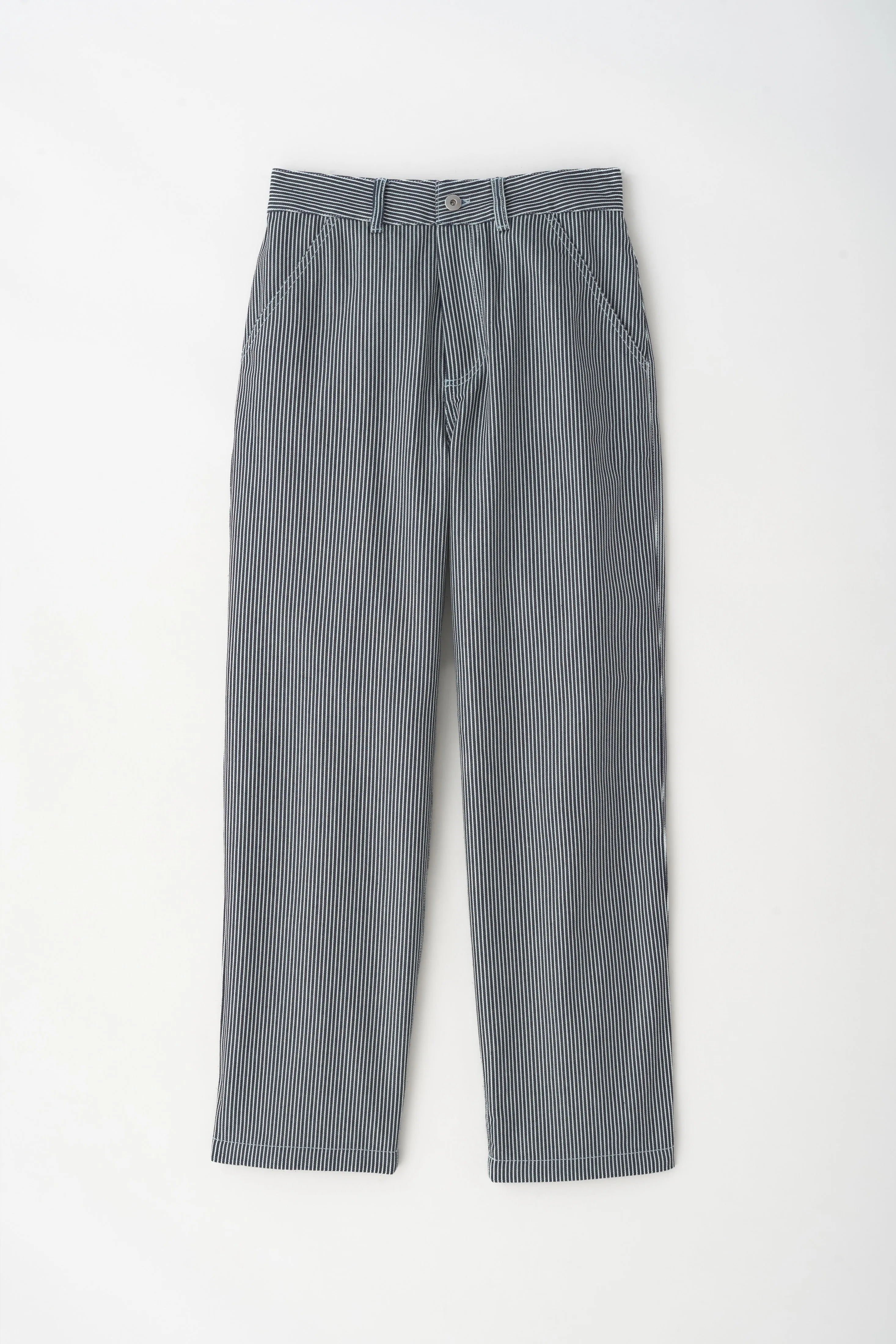 Women's Metro Pant in Indigo Stripe